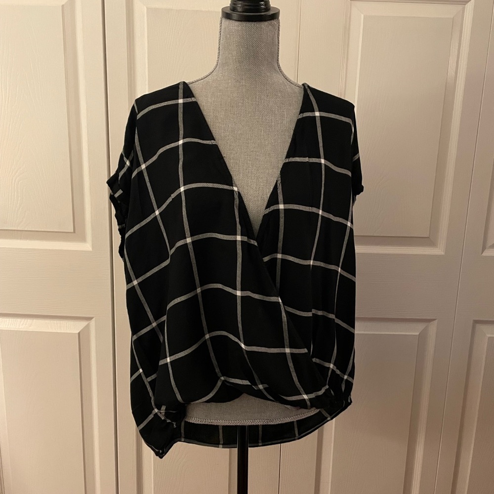 Wrap top with elastic bottom by torrid